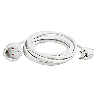 Voltomat Produžni kabel (5 m, Bijele boje)
