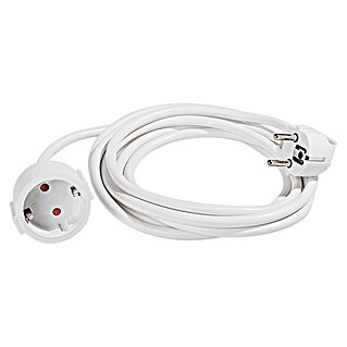Voltomat Podaljševalni kabel (3 m, Bele barve, H05VV-F)