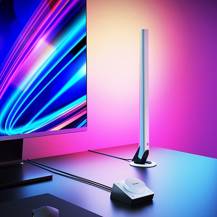 Govee Lámpara de sobremesa LED Gaming Smart Light Bars (L x An x Al: 9 x 19,5 x 44 cm, RGBW) | BAUHAUS