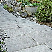 Terrassenplatte Delhi Grey (Grau, 30 x 30 x 2,5 cm, Sandstein)