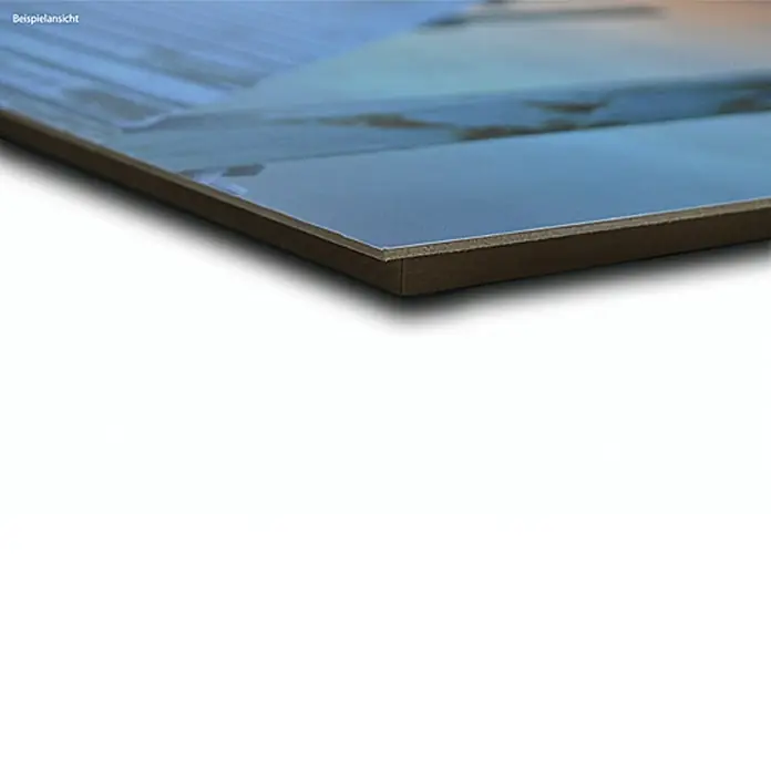 ProArt Type Hype Decopanel - Welcome, B x H: 30 x 15 cm - Nahaufnahme einer modernen, stilvollen Direktdruck-Fotoleinwand, die ihre hochwertige Verarbeitung und Detailgenauigkeit hervorhebt.