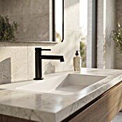 GME Grifo de lavabo Persio (Negro, Mate) | BAUHAUS