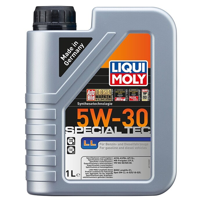 Liqui Moly Motoröl Special Tec Long Life (5W-30, A3/B4, 1 l)
