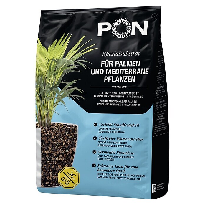 Lechuza Pflanzgranulat PON Palmen und mediterrane Pflanzen (25 l) | BAUHAUS