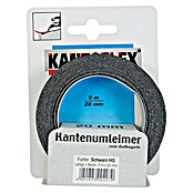 Kantoflex Kantenband (Zwart hoogglans, l x b: 5 m x 20 mm)