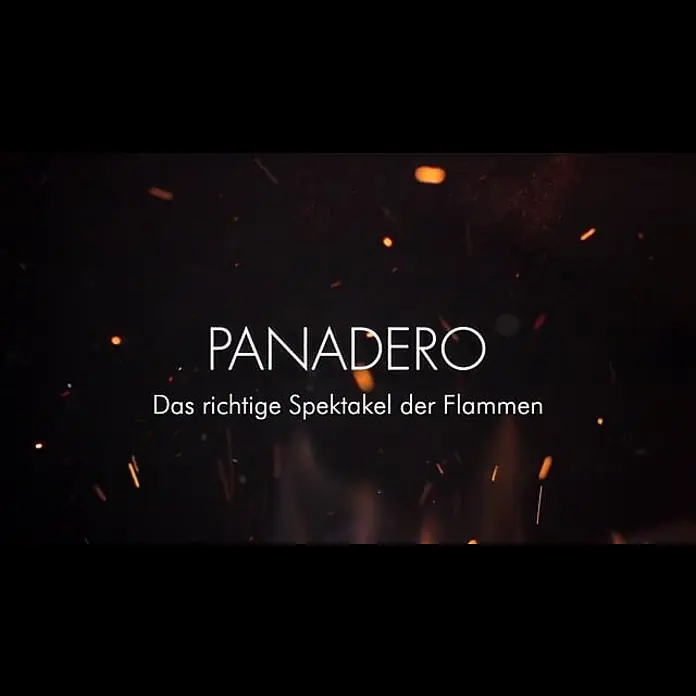 Panadero Kaminofen Allegro 3V Ecodesign - 8,1 kW, Raumheizvermögen: 240 m³, Material Verkleidung: Stahl, Schwarz Metallic - ALLEGRO 3V DE