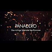 Panadero Kaminofen Grand Allegro Ecodesign (12,6 kW, Raumheizvermögen: 380 m³, Material Verkleidung: Stahl, Schwarz Metallic) | BAUHAUS