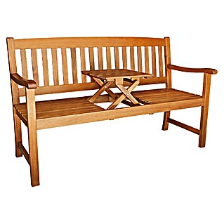 Sunfun Diana Vrtna klop (Š x G x V: 150 x 64 x 92,5 cm, Akacijev les, Rjave barve)