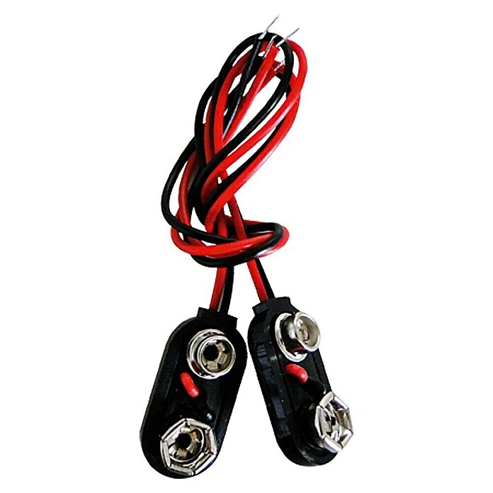 Profi Depot Batterieclip 9V Blockbatterie (2 Stk.)