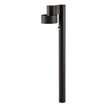 Lucande LED Wegeleuchte in schwarz matt, mit Bewegungsmelder, Gartenlampe