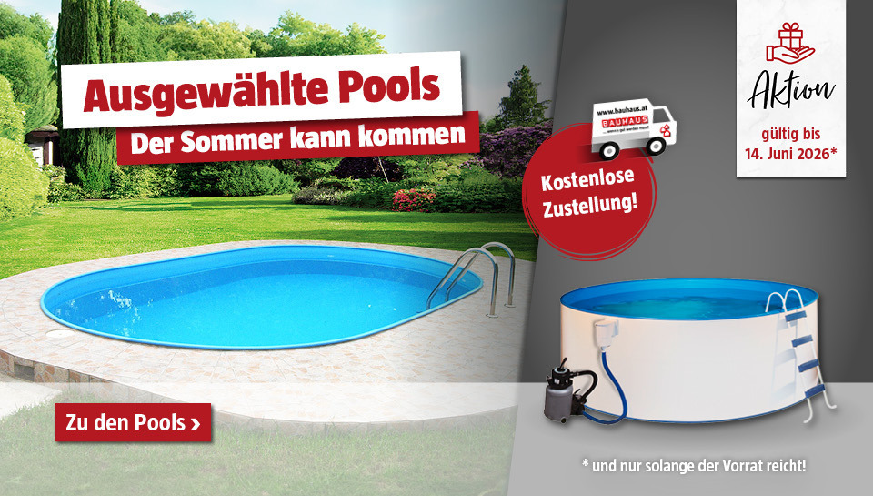 Aktion ausgewählte Pools versandkostenfrei