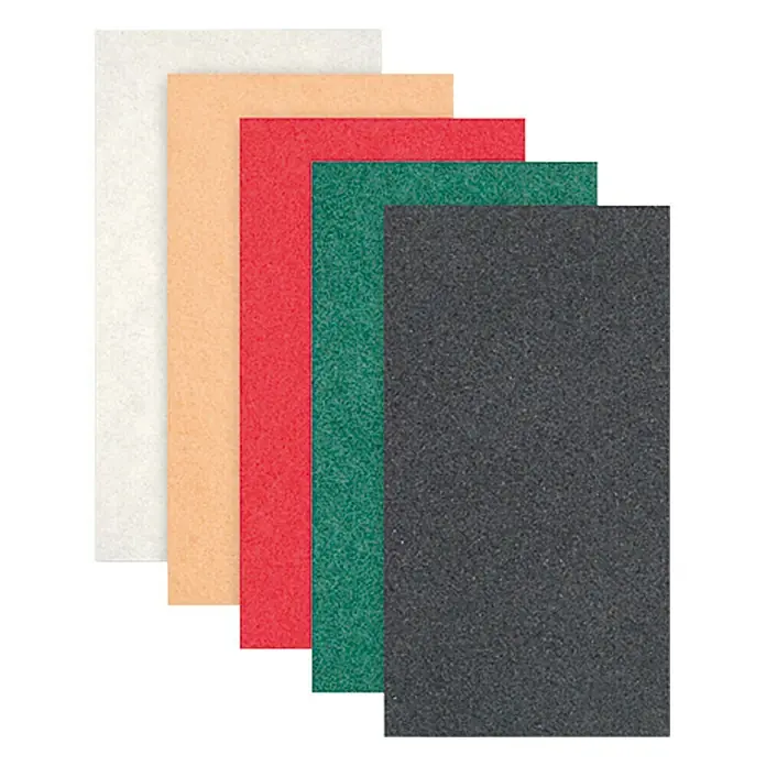 Heka Padbrettbelag - Grob, Schwarz - Farbiges Bastelfilz-Set, ideal zum Zuschneiden und Gestalten von DIY-Projekten. Vielfältige Farben für kreative Anwendungen.