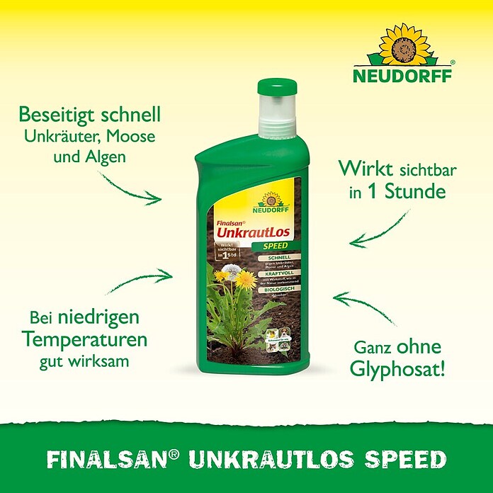 Neudorff Finalsan Unkrautvernichter SPEED (1 l) | BAUHAUS