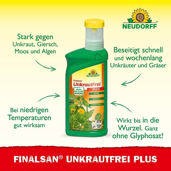 Neudorff Finalsan Unkrautfrei Plus (500 ml) | BAUHAUS
