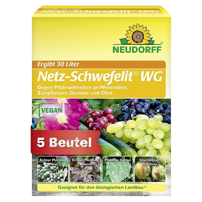 Neudorff Netz-Schwefelit WG (Max. Anwendungsfläche: 100 m²) | BAUHAUS