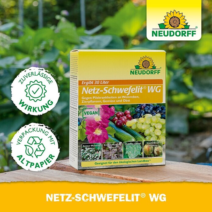 Neudorff Netz-Schwefelit WG (Max. Anwendungsfläche: 100 m²) | BAUHAUS