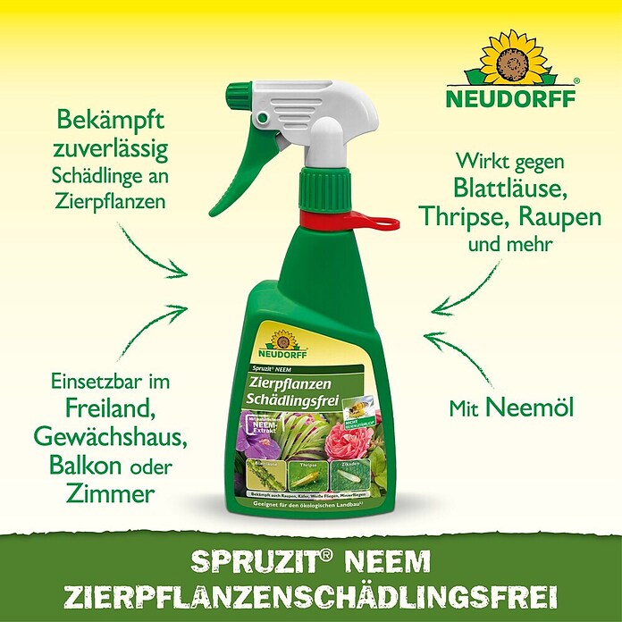 Neudorff Spruzit Schädlingsfrei NEEM (450 ml) | BAUHAUS