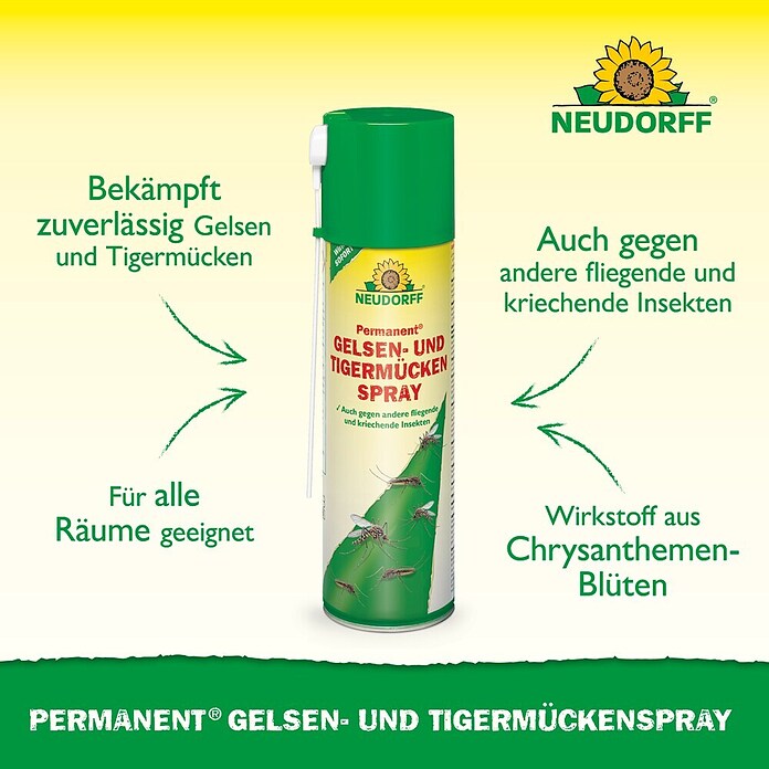 Neudorff Insekten-Spray Permanent (Außen, 500 ml) | BAUHAUS