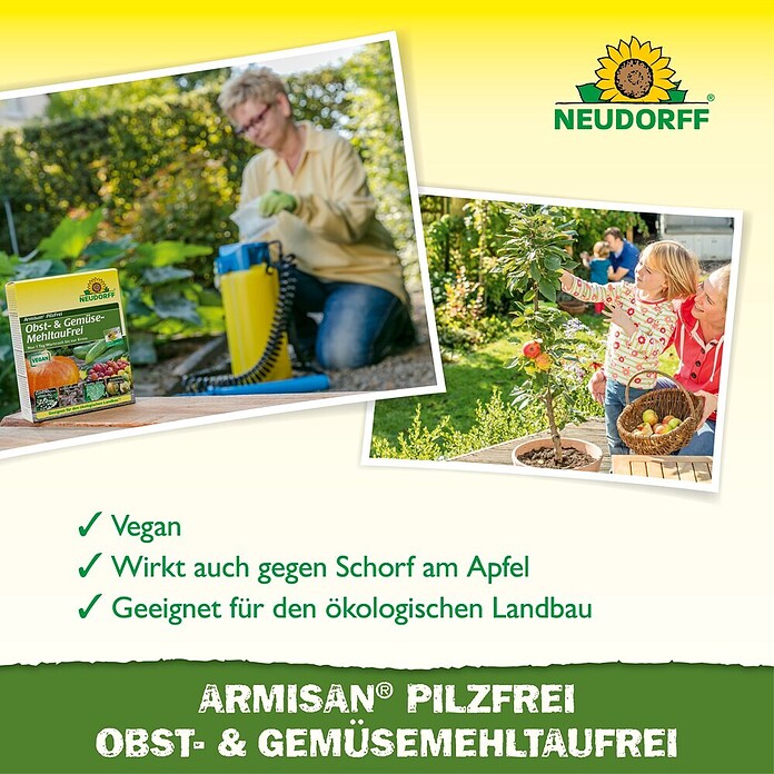 Neudorff Mehltau-frei Armisan Obst- & Gemüse (50 g) | BAUHAUS