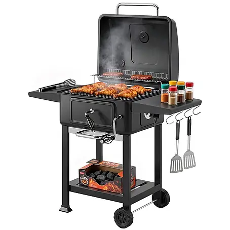 Outsunny  Holzkohlegrill