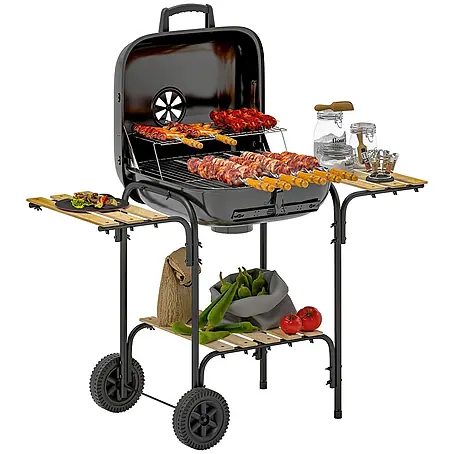 Outsunny  Holzkohlegrill