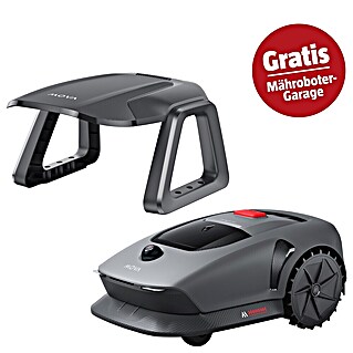 Mova Mähroboter-Set 600 Plus (600 m², Schnittbreite: 20 cm, Laser-gestützte Navigation, LiDAR)