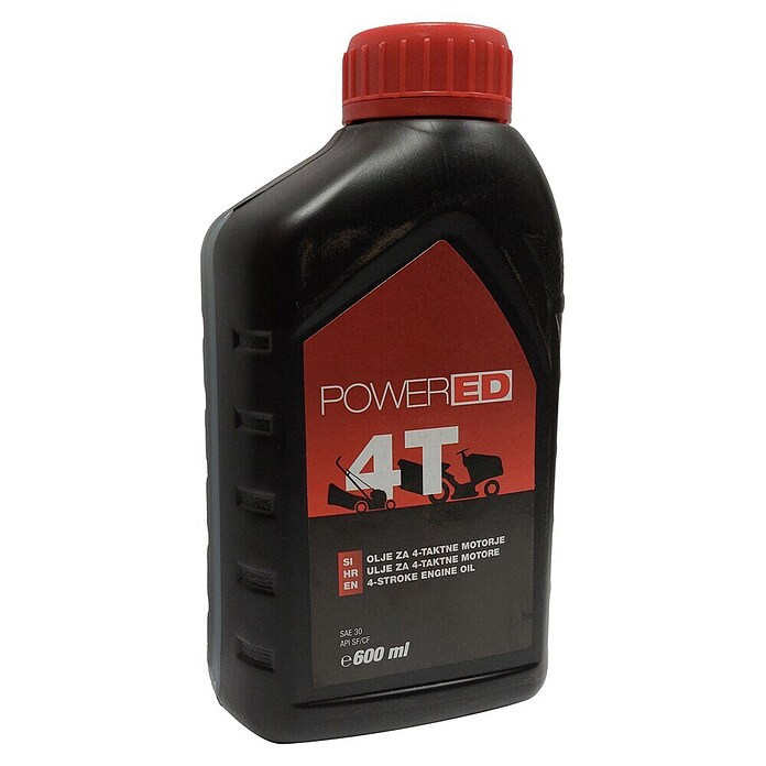 Powered Motorno olje za štiritaktne motorje 4T  (600 ml) | 7258 - Zubehör f  Rasenmäher/Aufsitzmäher | IAEA - Rasenmäher | IAE - Gartenmotorgeräte | IA - Gartenhartware | I - Stadtgarten | BAUHAUS