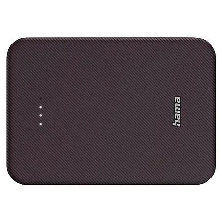 Hama  Powerbank 10000 mAh Fast Charge LiPo Lila Statusanzeige