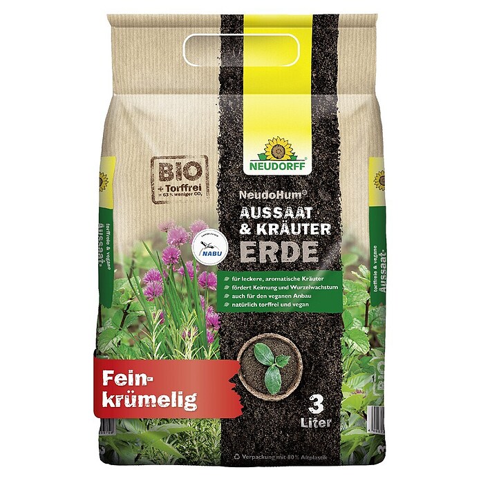 Neudorff NeudoHum Aussaat- & Kräutererde (3 l)