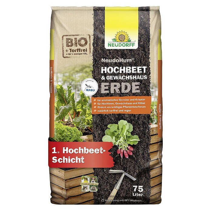 Neudorff NeudoHum Hochbeeterde (75 l) | BAUHAUS