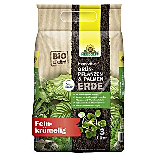 Neudorff NeudoHum Grünpflanzen- & Palmenerde (3 l, Torffrei)