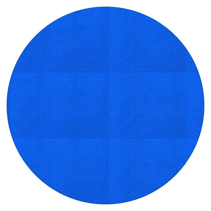 ECD Germany Solarabdeckplane Pool Solarfolie 120µm Solarplane Solarabdeckung Blau - Passend für: Rundpools, Aufstellpools, Swimmingpools, Durchmesser: 305 cm, Material: Kunststoff - Blauer, runder Kreis mit feiner Gitterstruktur.