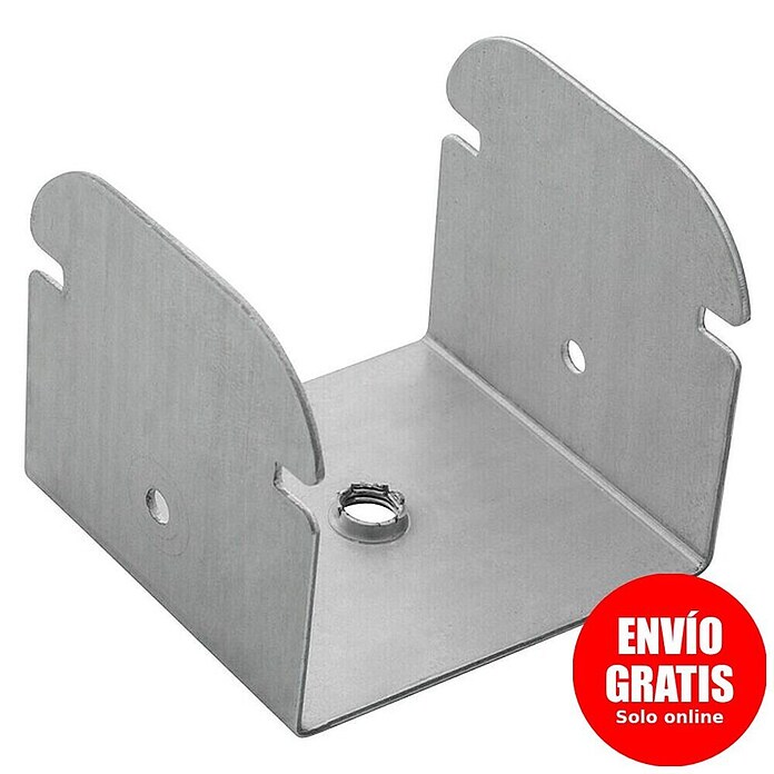 Placafix Elemento de unión para perfiles Caballete 18/TC47 (Plateado)