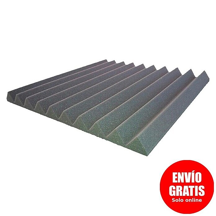 Bur2000 Placa absorbente acústica Silence Sierra (45 x 45 x 4,3 cm, Espuma de PU) | BAUHAUS
