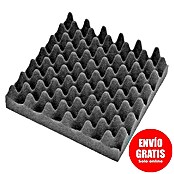 Bur2000 Placa absorbente acústica Silence Onda (50 x 50 x 3 cm, Espuma de PU) | BAUHAUS