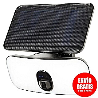 Arte confort Aplique solar LED para exterior Seyla (3,5 W, Blanco neutro, Negro)
