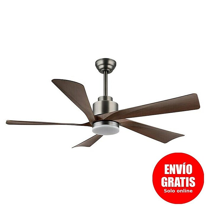 Globo Ventilador de techo Modesto (Gris oscuro, 132 cm, 20 W) | BAUHAUS