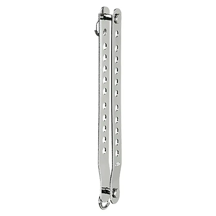 Sprenger Wantenhänger - Länge: 200 mm, Edelstahl, Korrosionsbeständig - Glänzender, verstellbarer Hosenträgerclip aus Metall mit Befestigungslöchern für individuelle Anpassung.
