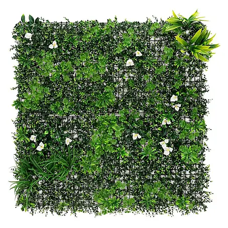 ECD Germany  Kunstpflanze White Bloom