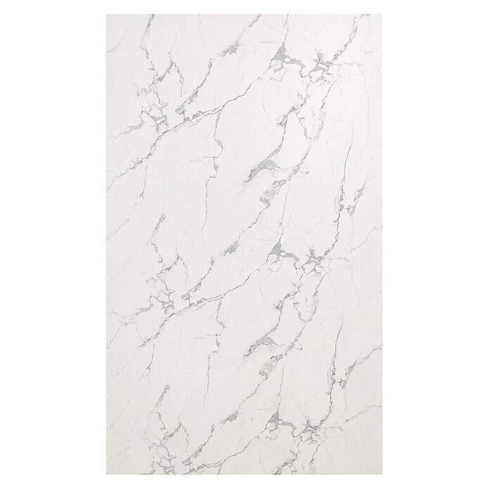 Panelna plošča Bianco Carrara  (122 x 260 cm, Carrara bela) | 3685 - Wasserfeste Wandelemente | EAFL - Wandverkleidungen/Riemchen | EAF - Fliesen | EA - Fliesen | E - Fliesen | BAUHAUS