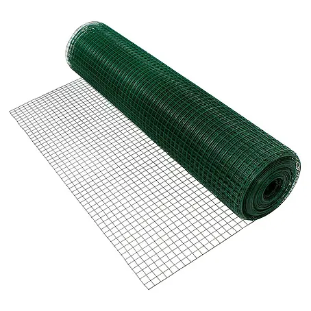 ECD Germany  Maschendrahtzaun Grün Maschendrahtzaun 1x25 m Maschengröße 25x25mm Drahtstärke 1,2 mm