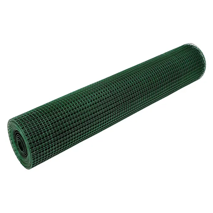 ECD Germany Maschendrahtzaun Grün Maschendrahtzaun 1x10 m Maschengröße 19x19mm Drahtstärke 0,75 mm - Grün - Gerollter grüner Drahtzaun, ideal für Gartenumzäunungen oder Tiergehege.