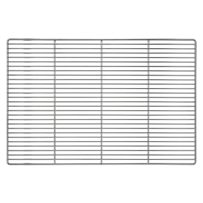 ECD Germany Grillrost Grillplatte 60x40cm Rechteckig für Gasgrill Holzkohlegrill Feuerstelle -  - Rechteckiges Kühlgitter aus Edelstahl.