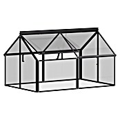 Vitavia Frühbeet Gaia Jumbo (L x B x H: 119,3 x 83,1 x 71,9 cm, Schwarz, Sicherheitsglas) | BAUHAUS