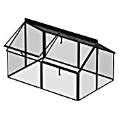 Vitavia Frühbeet Gaia Jumbo (L x B x H: 119,3 x 83,1 x 71,9 cm, Schwarz, Sicherheitsglas) | BAUHAUS