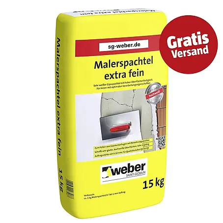 SG Weber  Malerspachtel Extra Fein