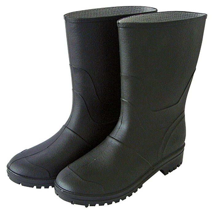 Pvc-laarzen (Schoenmaat: 43, Halfhoog, Zwart)