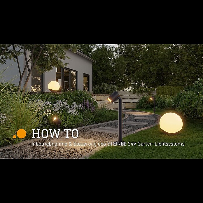 Steinel LED-Trafo 24V-Garten-Lichtsystems (Schwarz, 100 W) | BAUHAUS