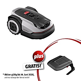 Roborock Mähroboter-Set Q105 (500 m², Schnittbreite: 22 cm, Satellitengestützte Navigation, RTK)