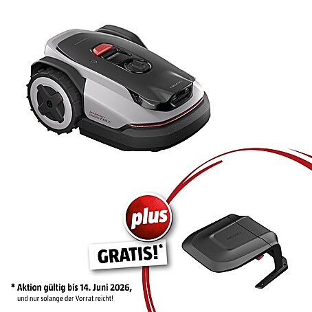 Roborock Mähroboter-Set Q105 (500 m², Schnittbreite: 22 cm, Satellitengestützte Navigation, RTK)